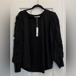 Chico’s - Chiffon Pleat Sleeve - Size 3